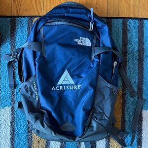 The North Face Fall Line backpack (with company logo)